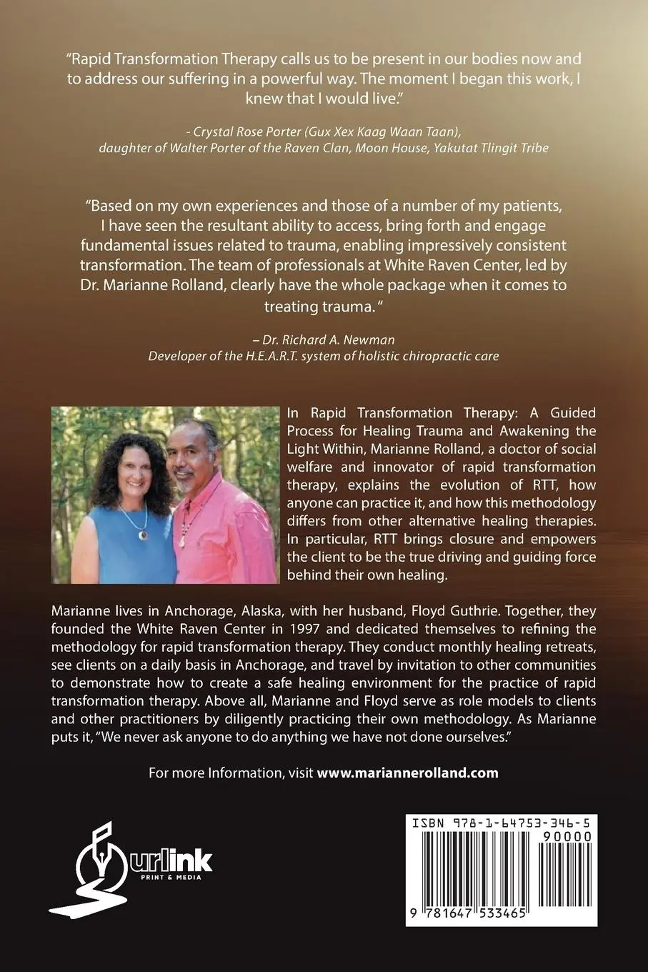 Rückseite: 9781647533465 | Rapid Transformation Therapy | Marianne Rolland | Taschenbuch | 2020