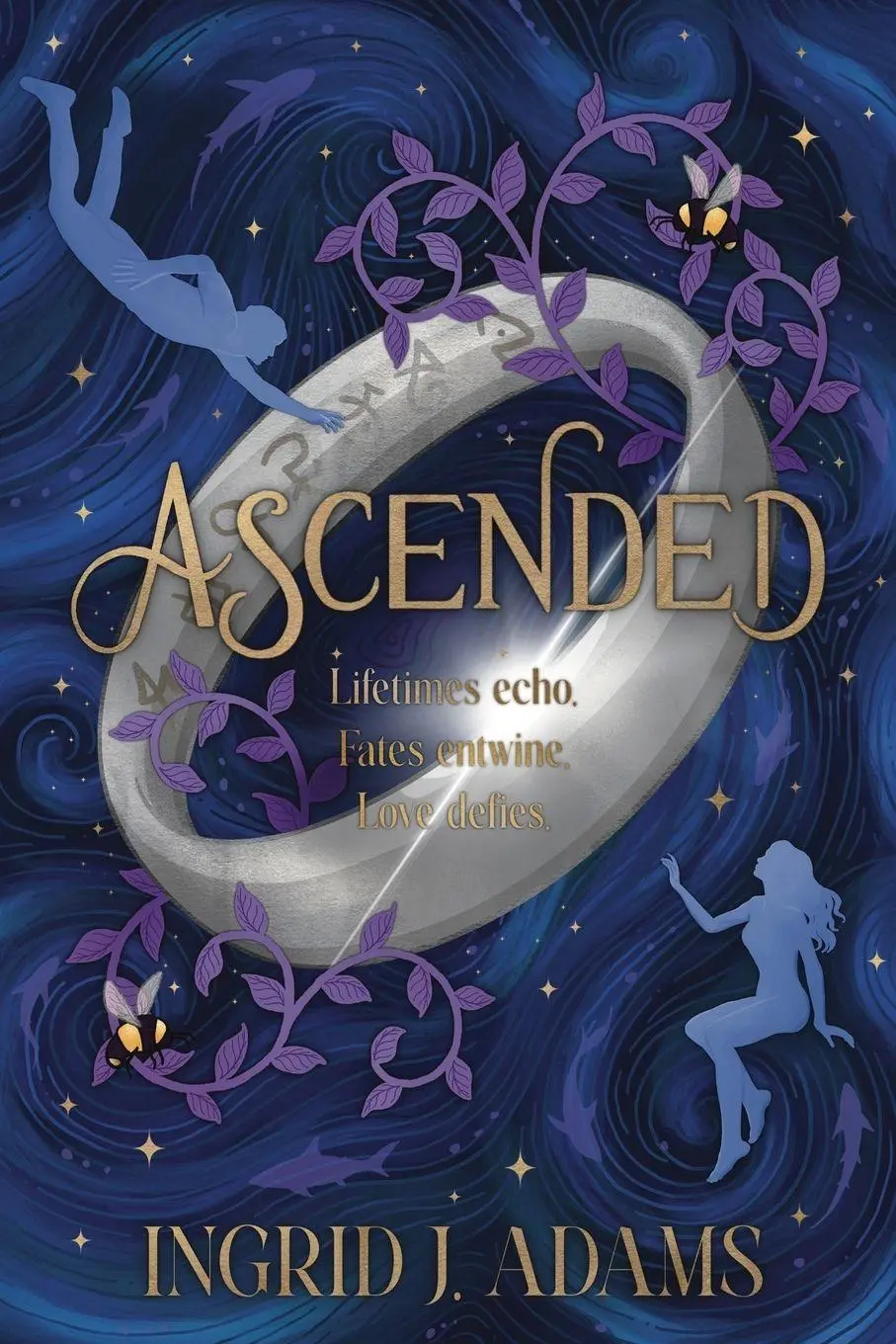 Cover: 9781763503465 | Ascended | Lifetimes echo. Fates entwine. Love defies. | Adams | Buch