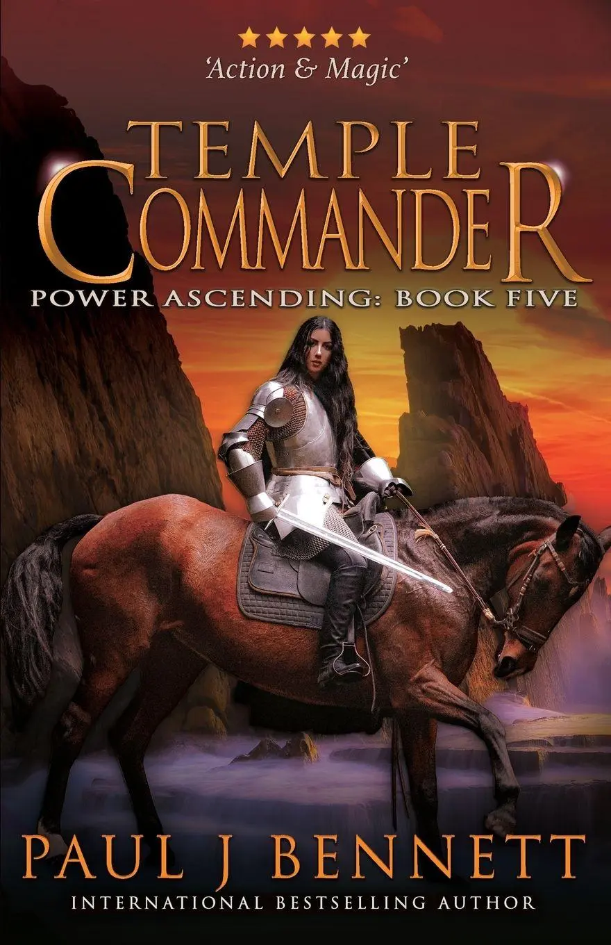 Cover: 9781990073465 | Temple Commander | An Epic Military Fantasy Novel | Paul J Bennett