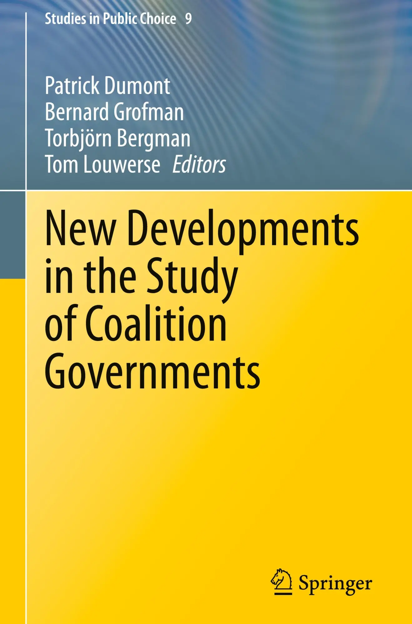 Cover: 9783031693465 | New Developments in the Study of Coalition Governments | Buch | xii