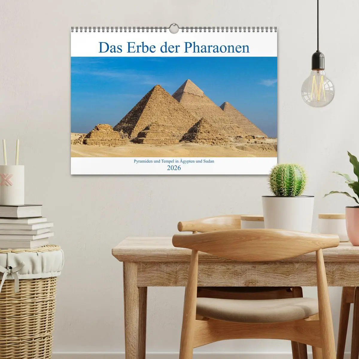 Bild: 9783457633465 | Das Erbe der Pharaonen (Wandkalender 2026 DIN A3 quer), CALVENDO...