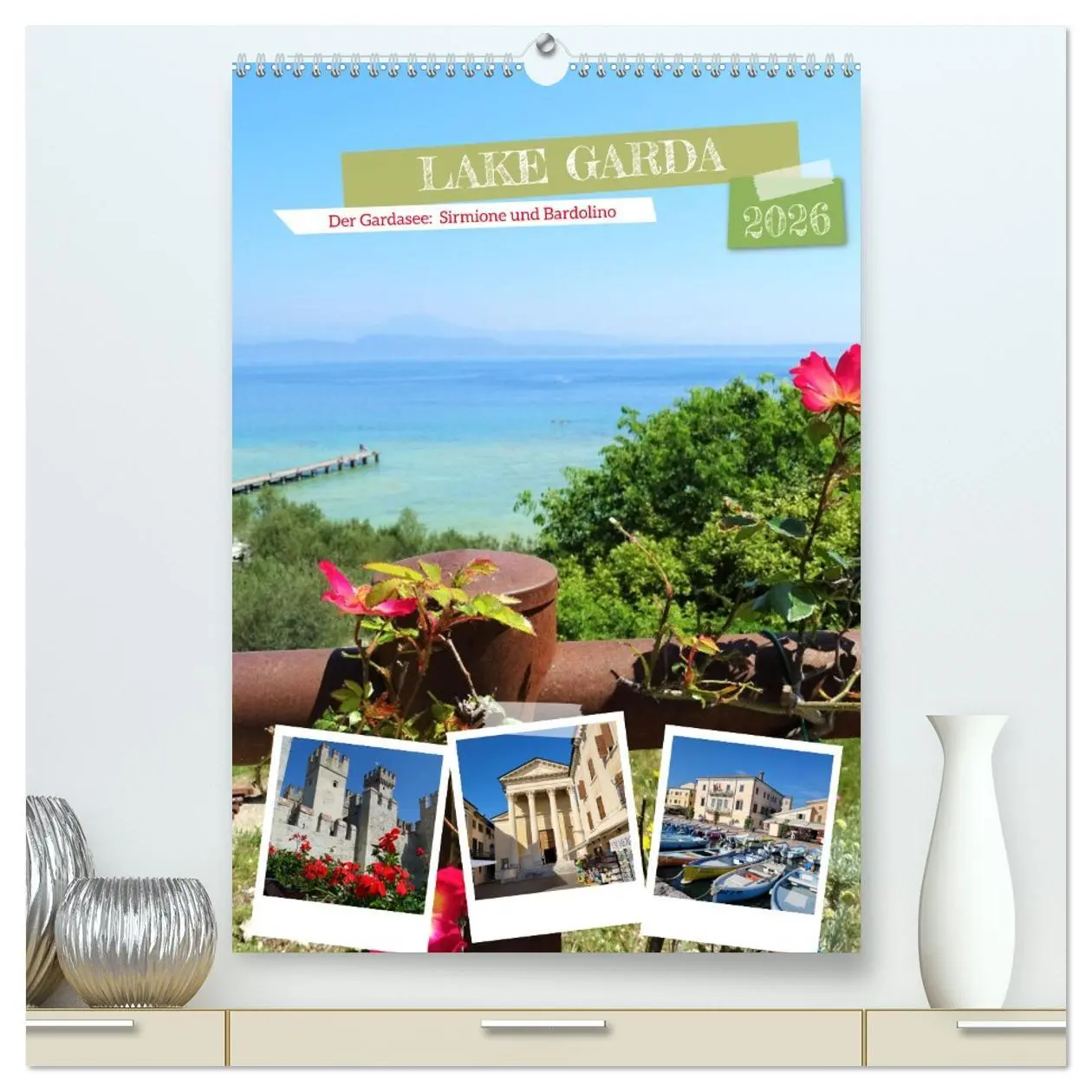 Cover: 9783516343465 | LAKE GARDA DerGardasee: Sirmione und Bardolino (hochwertiger...