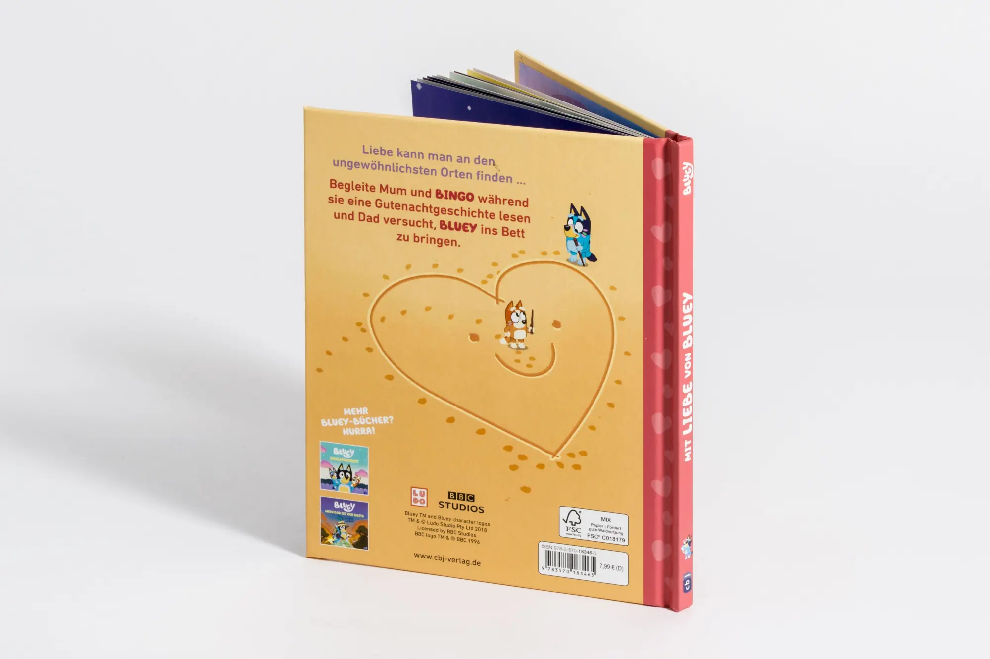 Bild: 9783570183465 | BLUEY - Mit Liebe von Bluey | Suzy Brumm | Buch | BLUEY - Bilderbücher