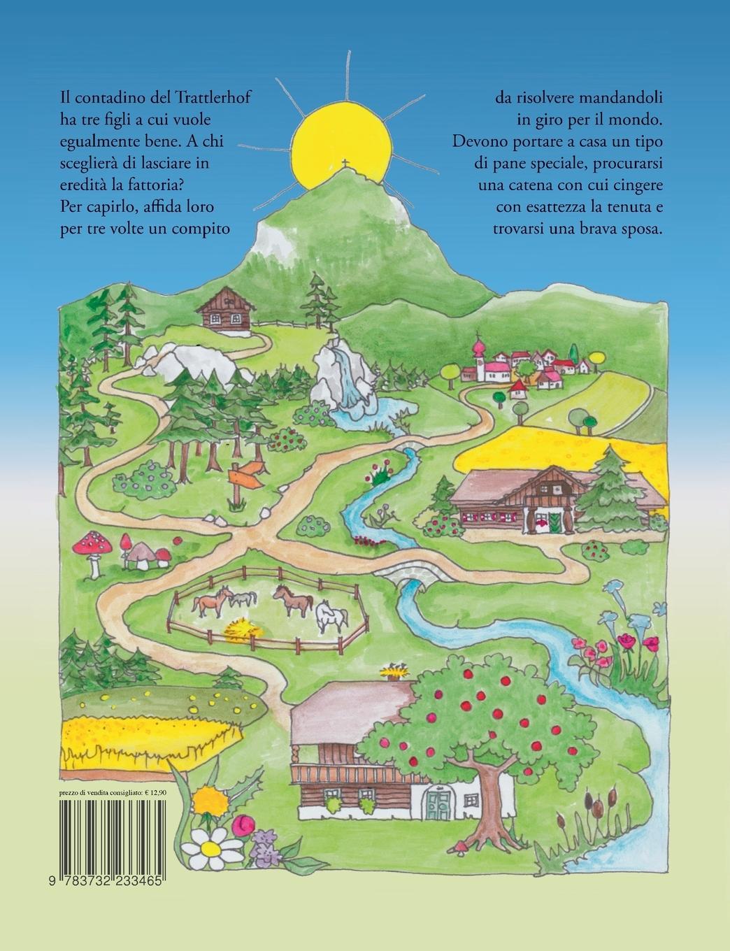 Rückseite: 9783732233465 | La favola del cavallino nero | Barbara Schnepf | Taschenbuch | 48 S.