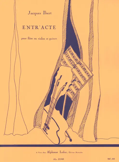 Cover: 9790046213465 | Entr'acte | Jacques Ibert | Buch | Alphonse Leduc | EAN 9790046213465