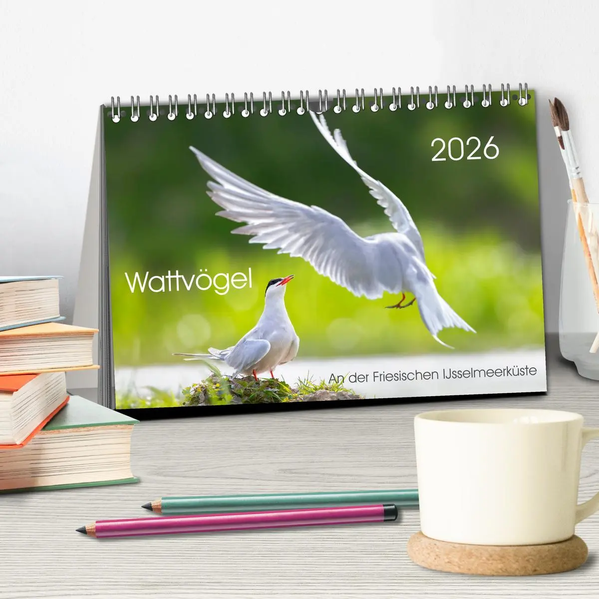 Bild: 9783457863565 | Wattvögel an der Friesischen IJsselmeerküste (Tischkalender 2026...