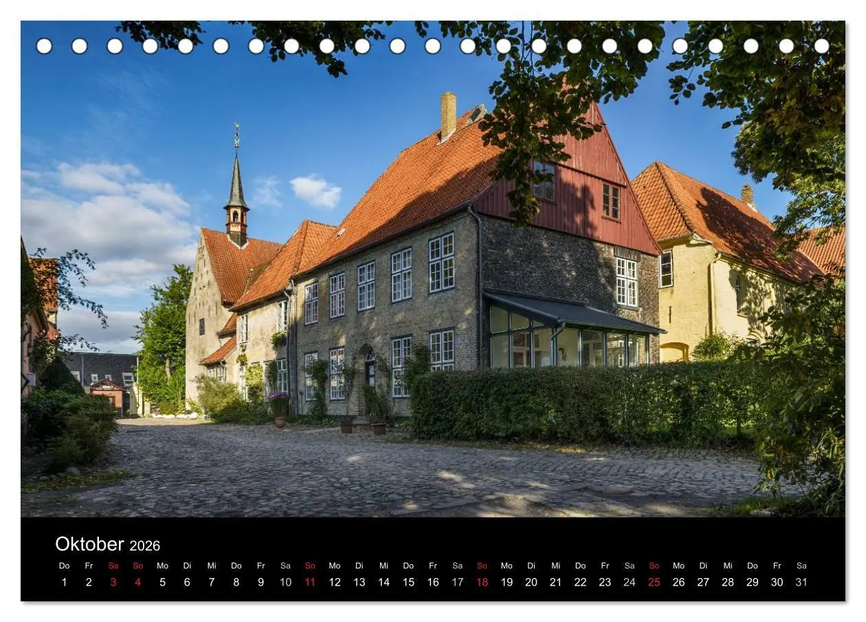 Bild: 9783516023565 | Schleswig - Schleistadt mit Flair (Tischkalender 2026 DIN A5 quer),...