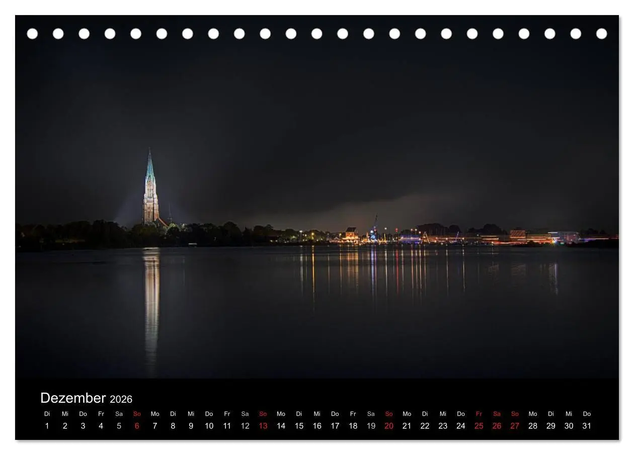 Bild: 9783516023565 | Schleswig - Schleistadt mit Flair (Tischkalender 2026 DIN A5 quer),...