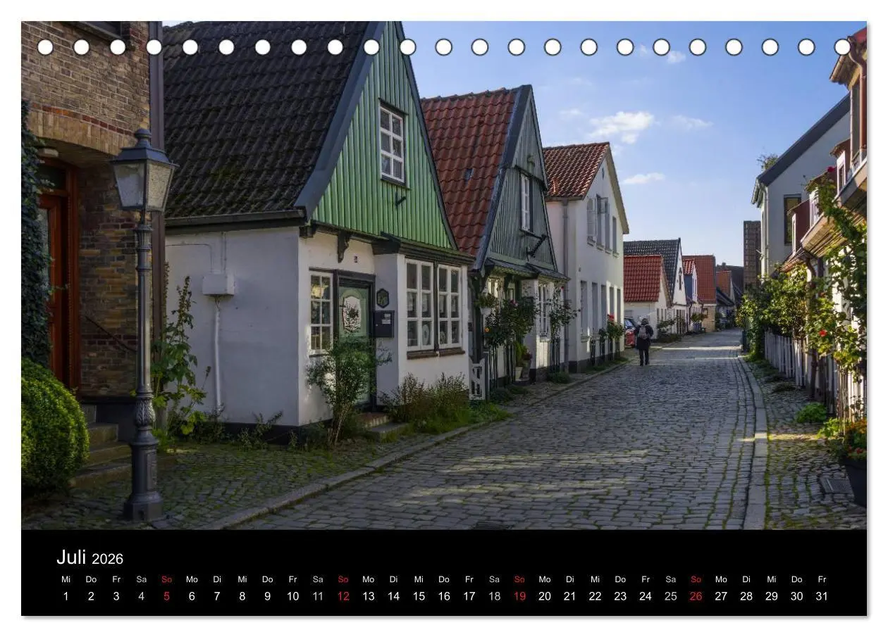 Bild: 9783516023565 | Schleswig - Schleistadt mit Flair (Tischkalender 2026 DIN A5 quer),...
