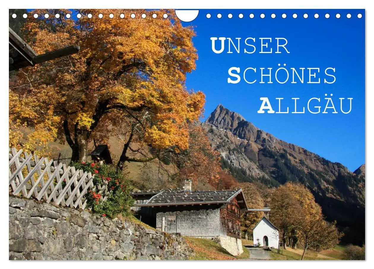 Cover: 9783516193565 | Unser schönes Allgäu (Wandkalender 2026 DIN A4 quer), CALVENDO...