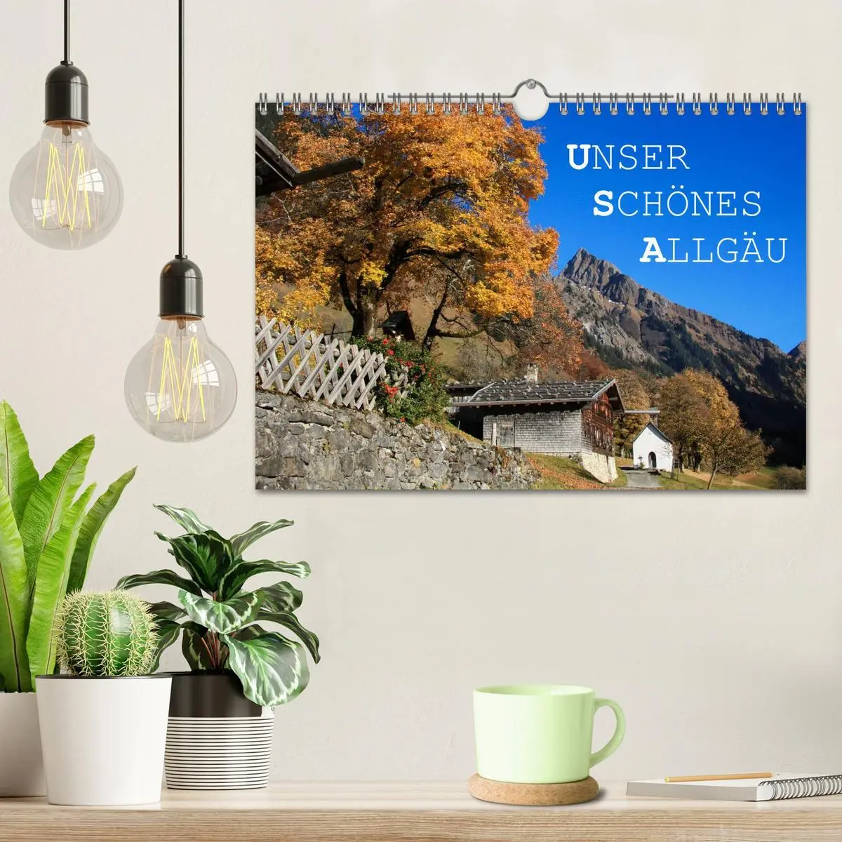 Bild: 9783516193565 | Unser schönes Allgäu (Wandkalender 2026 DIN A4 quer), CALVENDO...