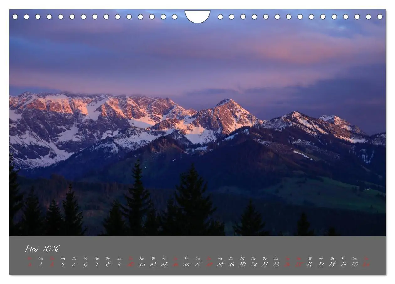 Bild: 9783516193565 | Unser schönes Allgäu (Wandkalender 2026 DIN A4 quer), CALVENDO...