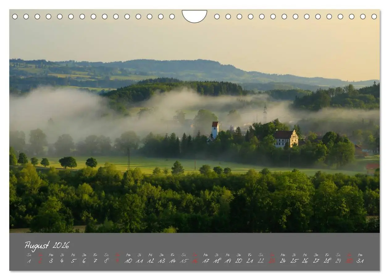 Bild: 9783516193565 | Unser schönes Allgäu (Wandkalender 2026 DIN A4 quer), CALVENDO...