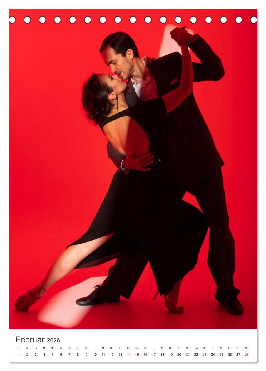 Bild: 9783516333565 | Leidenschaftlicher Tango (Tischkalender 2026 DIN A5 hoch), CALVENDO...