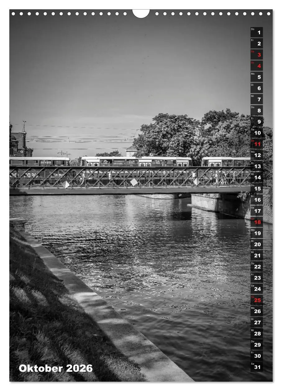 Bild: 9783516403565 | BRESLAU SCHWARZWEIß (Wandkalender 2026 DIN A3 hoch), CALVENDO...