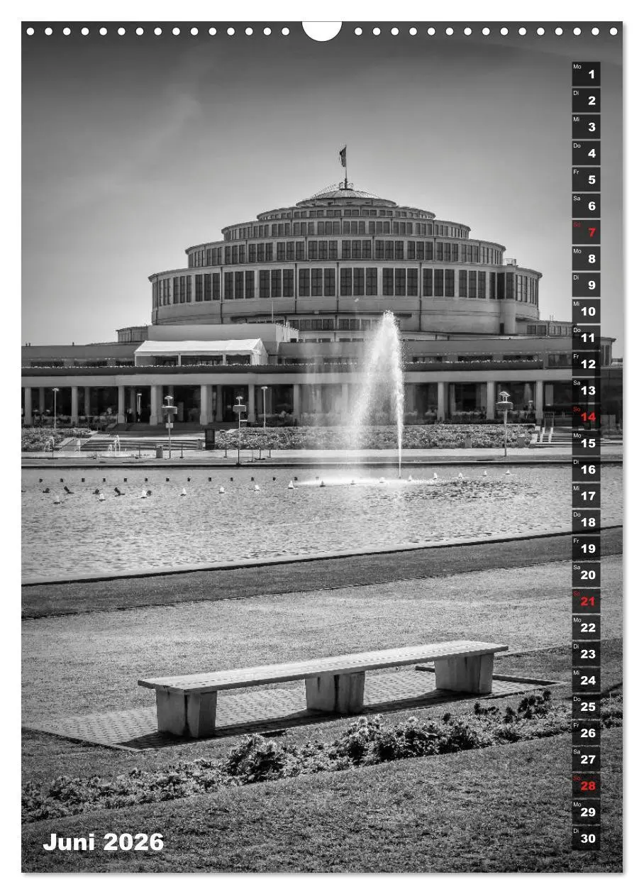 Bild: 9783516403565 | BRESLAU SCHWARZWEIß (Wandkalender 2026 DIN A3 hoch), CALVENDO...