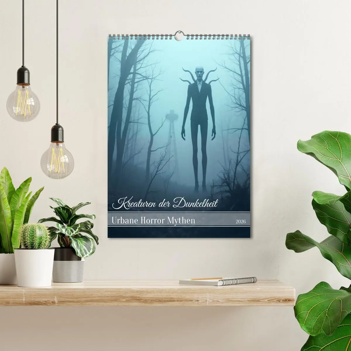 Bild: 9783516643565 | Kreaturen der Dunkelheit - Urbane Horror Mythen (Wandkalender 2026...