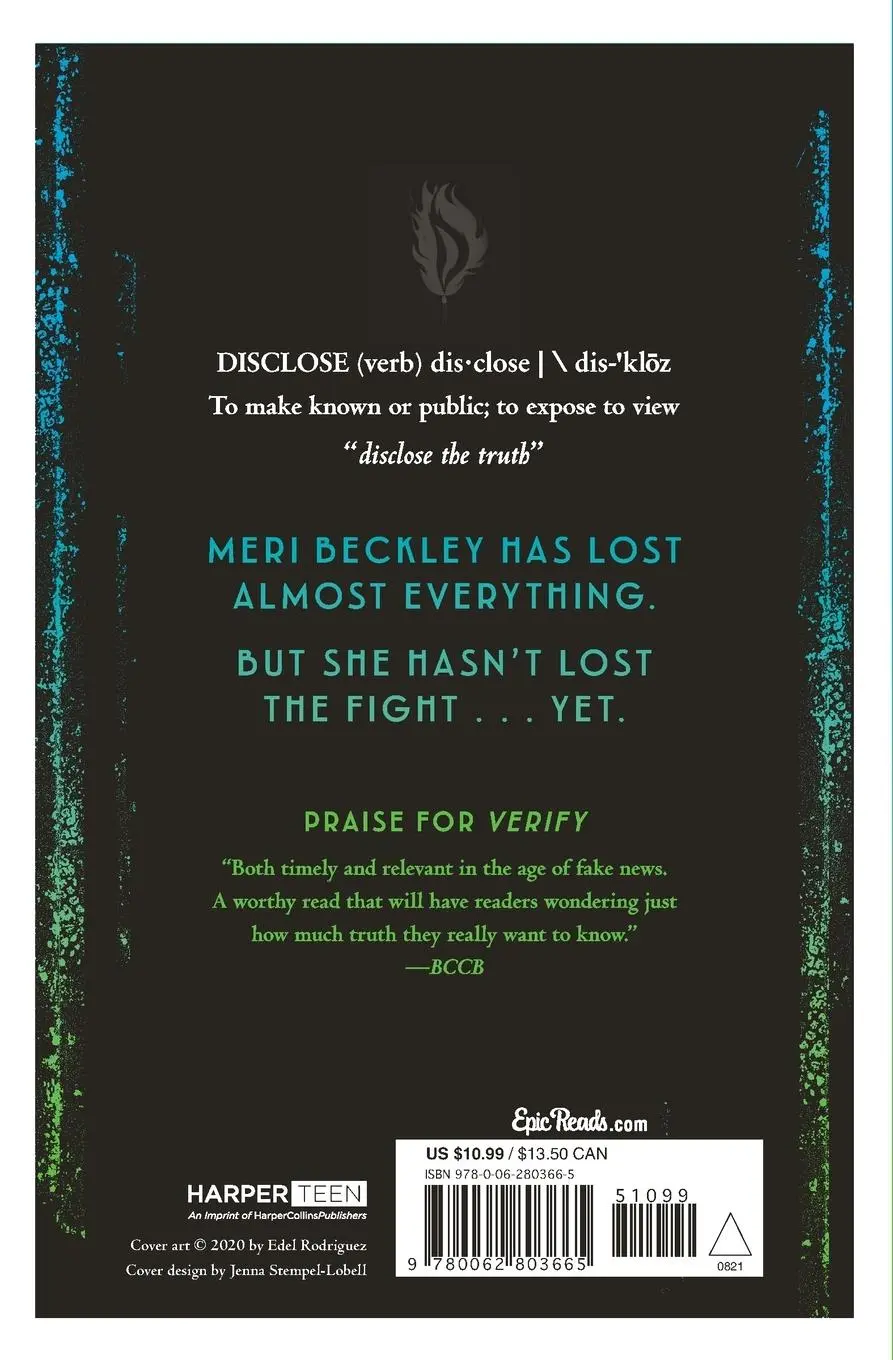 Rückseite: 9780062803665 | Disclose | Joelle Charbonneau | Taschenbuch | Englisch | 2023