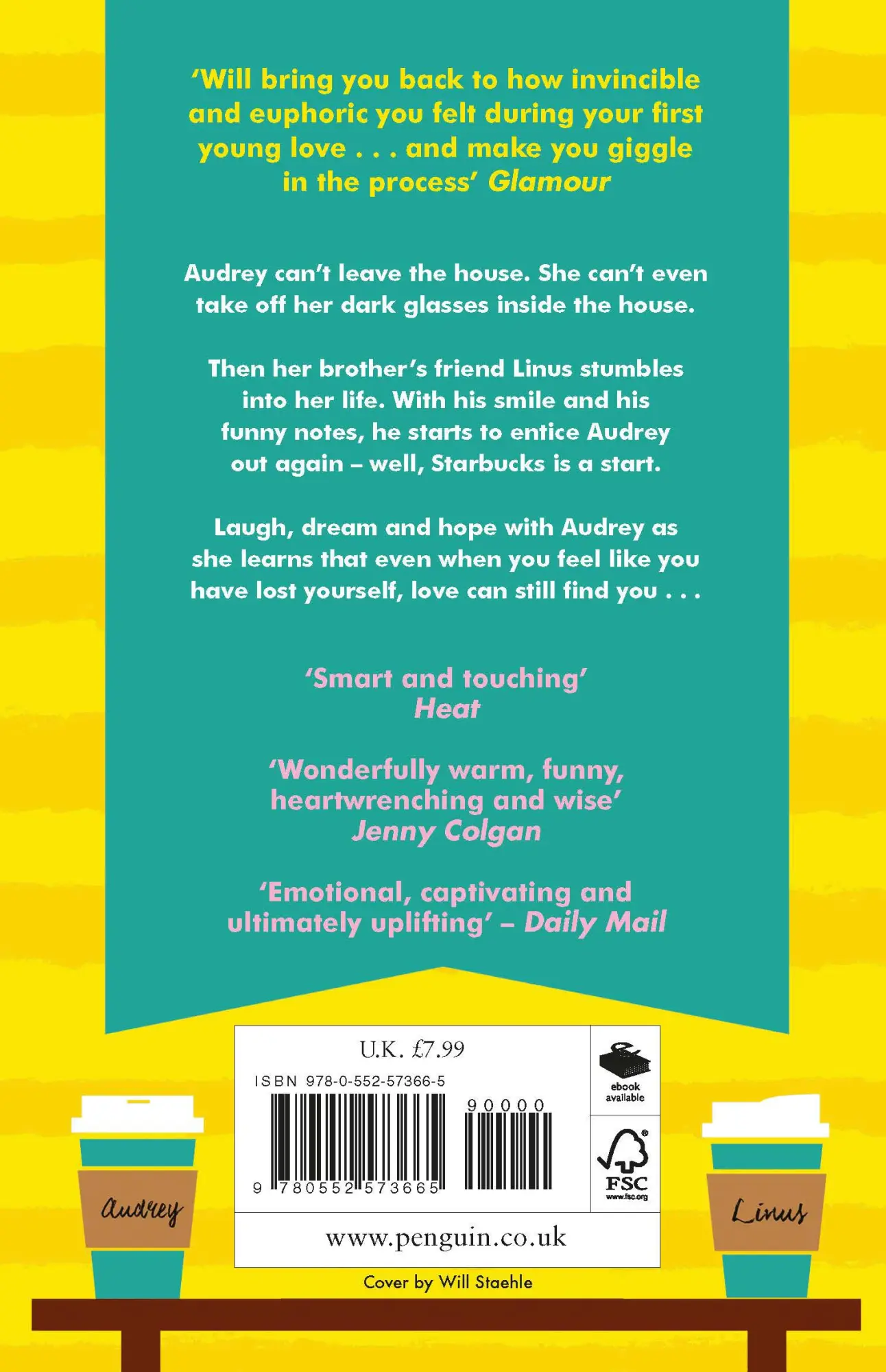 Rückseite: 9780552573665 | Finding Audrey | Sophie Kinsella | Taschenbuch | Englisch | 2016 | DK