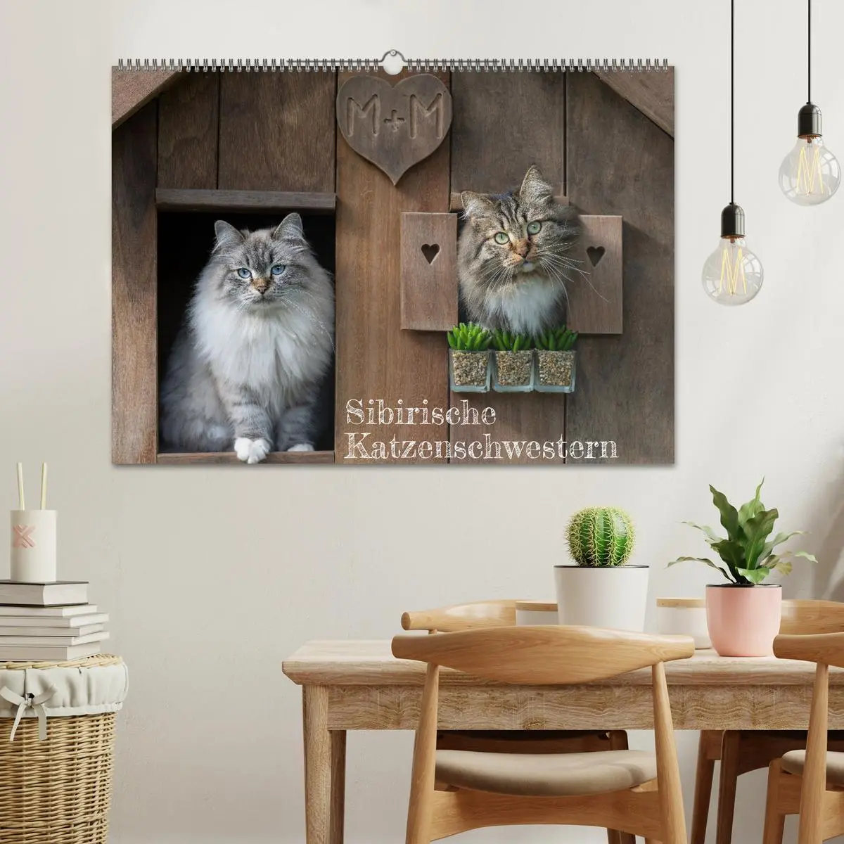Bild: 9783457543665 | Maui und Molokai - Sibirische Katzenschwestern (Wandkalender 2026...
