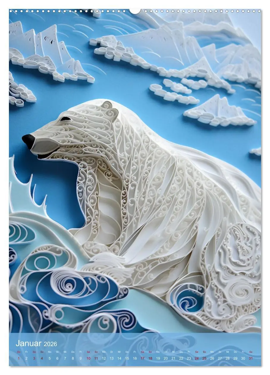 Bild: 9783516323665 | Wunder aus Papier (hochwertiger Premium Wandkalender 2026 DIN A2...