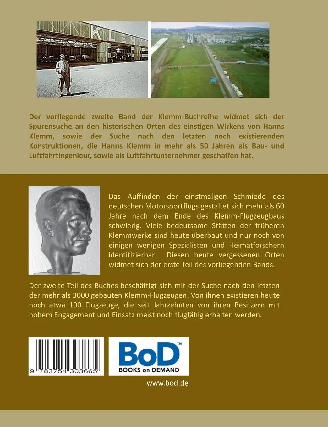 Rückseite: 9783754303665 | Klemm-Flugzeuge II | Paul Zöller | Taschenbuch | Klemm-Flugzeuge