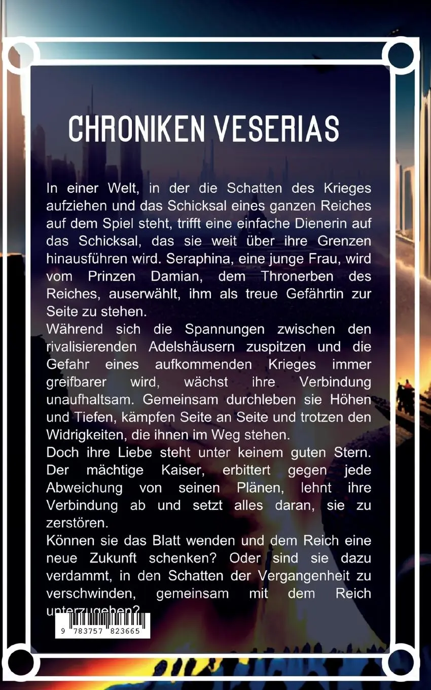 Rückseite: 9783757823665 | Die Vedanischen Kriege | Science Fiction Roman | Corvus Vesta | Buch