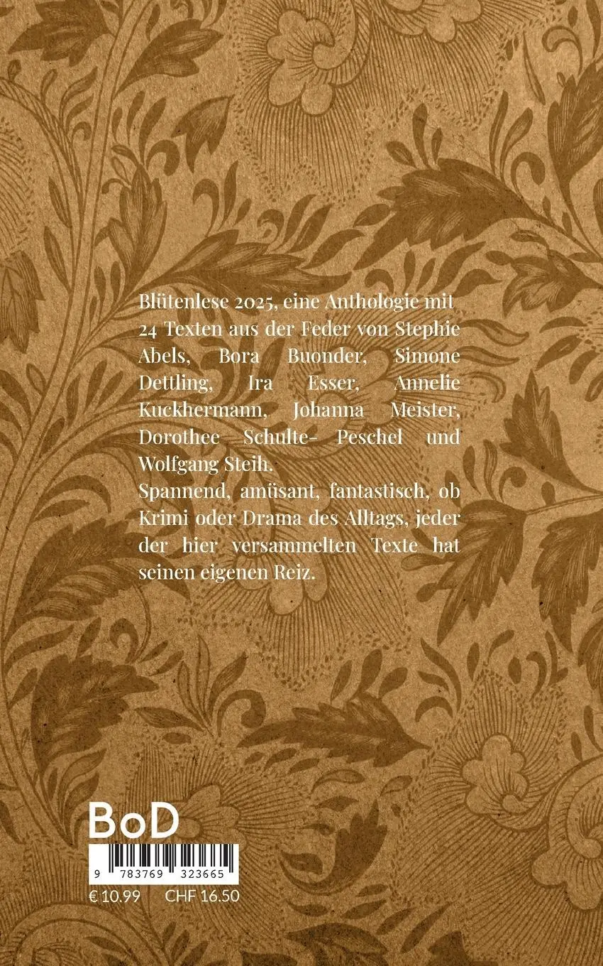 Rückseite: 9783769323665 | Blütenlese 2025 | Thomas Opfermann | Taschenbuch | 108 S. | Deutsch