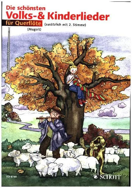 Cover: 9783795753665 | Die schönsten Volks- und Kinderlieder für Querflöte | Noten | 32 S.