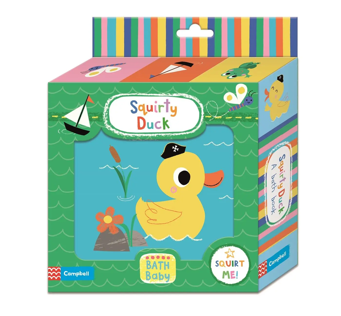 Cover: 9781529003765 | Squirty Duck Bath Book | Campbell Books | Buch | Gebunden | Englisch