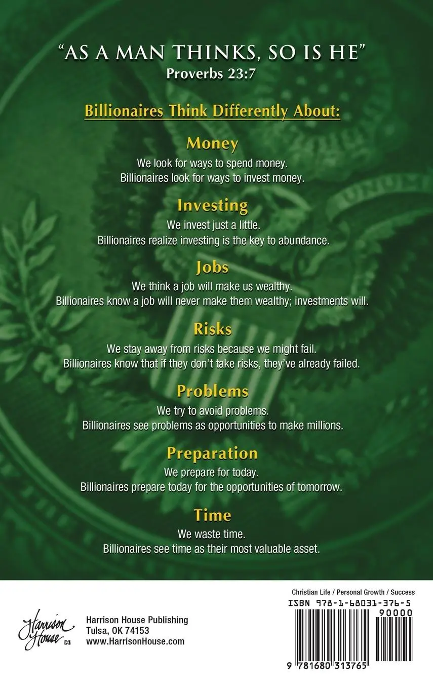 Rückseite: 9781680313765 | Think Like a Billionaire, Become a Billionaire | Scot Anderson | Buch