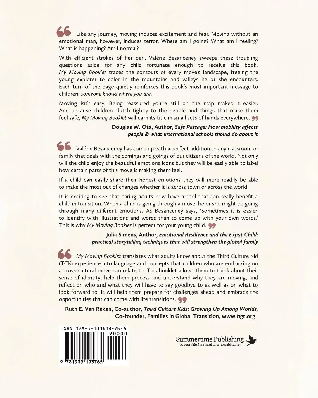 Rückseite: 9781909193765 | My Moving Booklet | Valérie Besanceney | Taschenbuch | Englisch | 2015