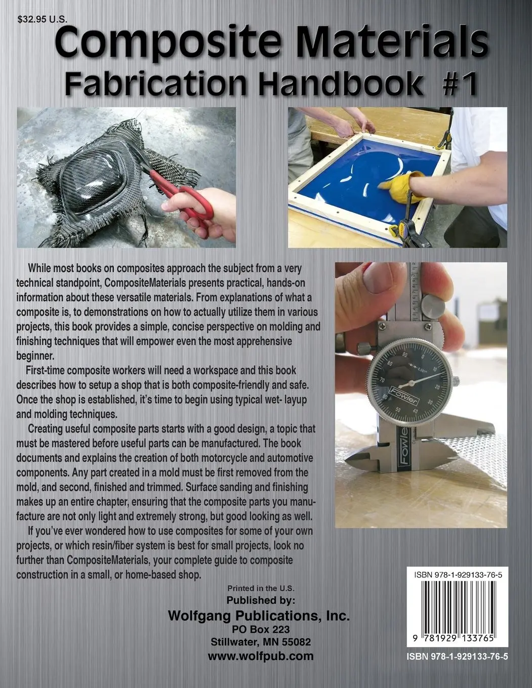 Rückseite: 9781929133765 | Composite Materials | Fabrication Handbook #1 | John Wanberg | Buch