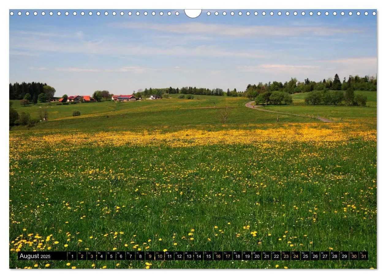 Bild: 9783435373765 | Rhöner Impressionen (Wandkalender 2025 DIN A3 quer), CALVENDO...
