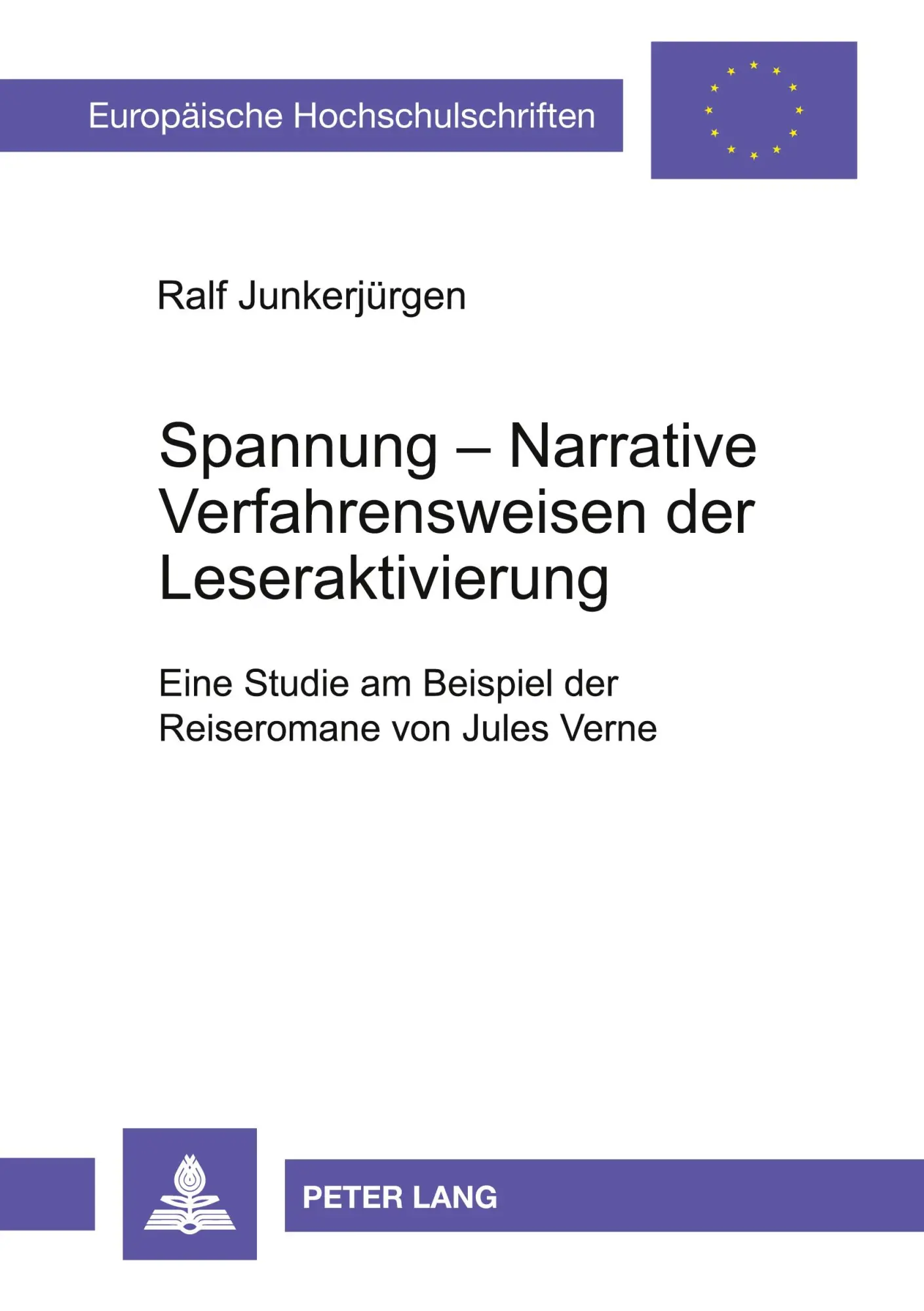 Cover: 9783631393765 | Spannung: Narrative Verfahrensweisen der Leseraktivierung | Buch
