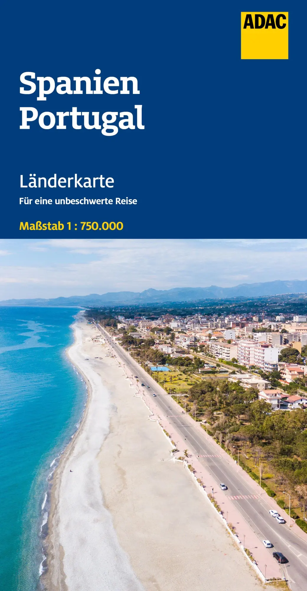 Cover: 9783826423765 | ADAC Länderkarte Spanien, Portugal 1:750.000 | (Land-)Karte | Deutsch