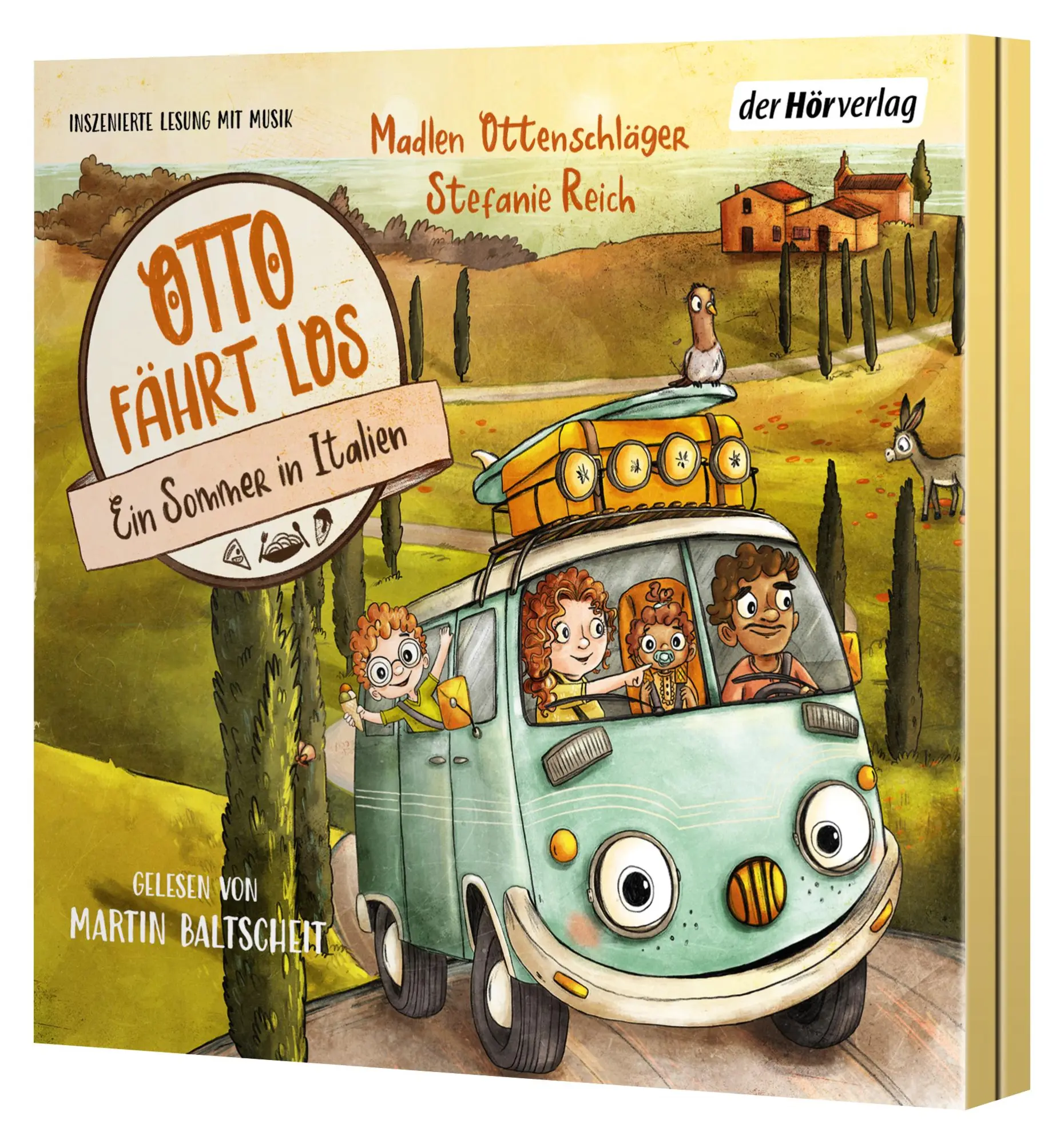 Cover: 9783844553765 | Otto fährt los - Ein Sommer in Italien | Madlen Ottenschläger | CD