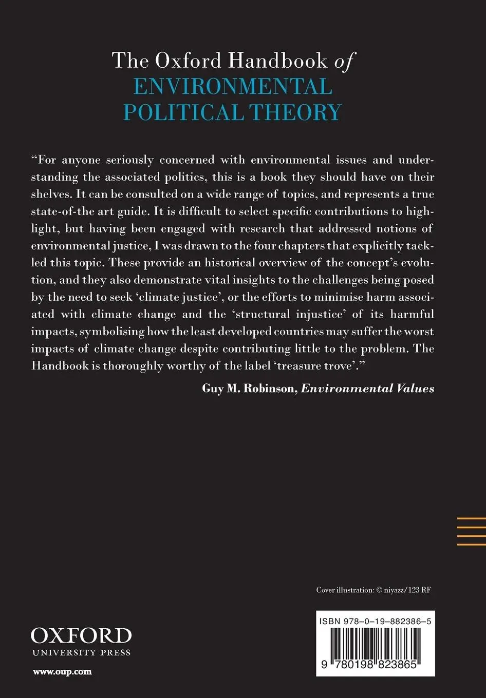 Rückseite: 9780198823865 | Oxford Handbook of Environmental Political Theory | Gabrielson (u. a.)
