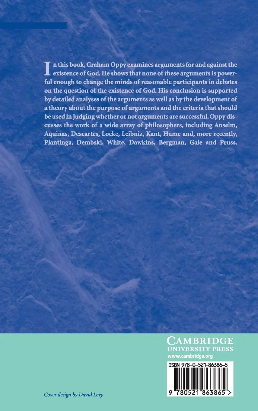 Rückseite: 9780521863865 | Arguing about Gods | Graham Oppy | Buch | Gebunden | Englisch | 2015