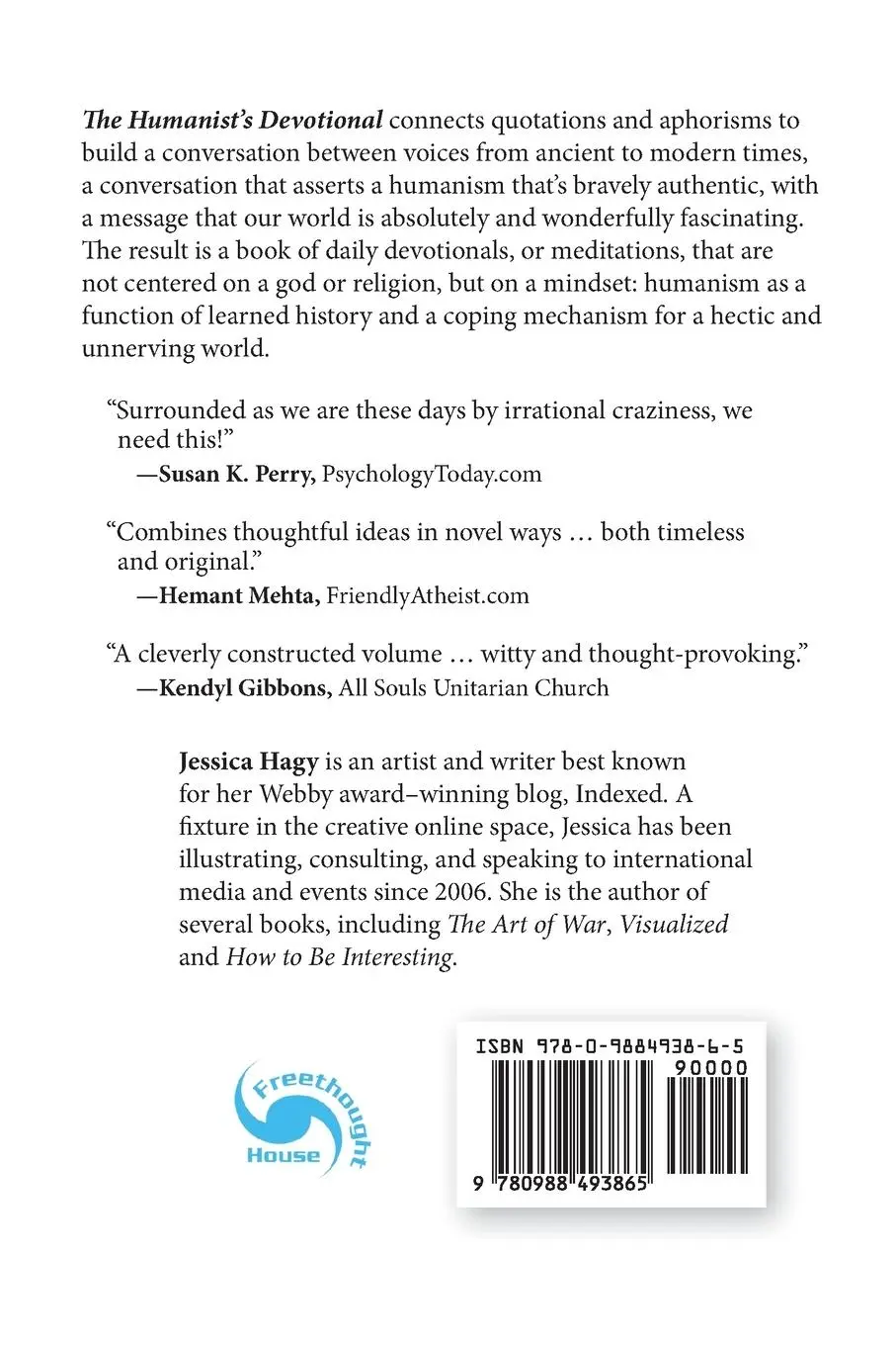 Rückseite: 9780988493865 | The Humanist's Devotional | Jessica Hagy | Taschenbuch | Englisch