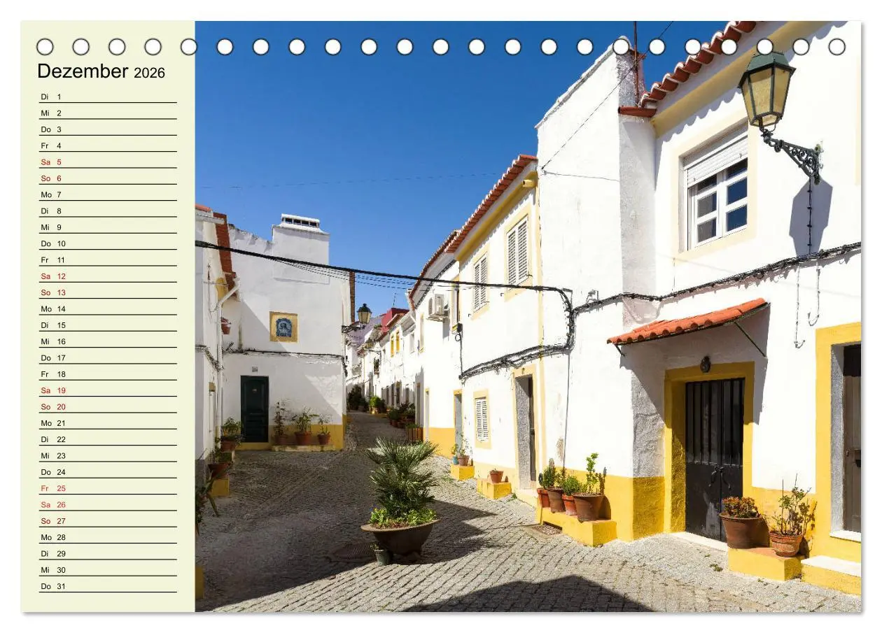 Bild: 9783457693865 | Romantisches Portugal (Tischkalender 2026 DIN A5 quer), CALVENDO...