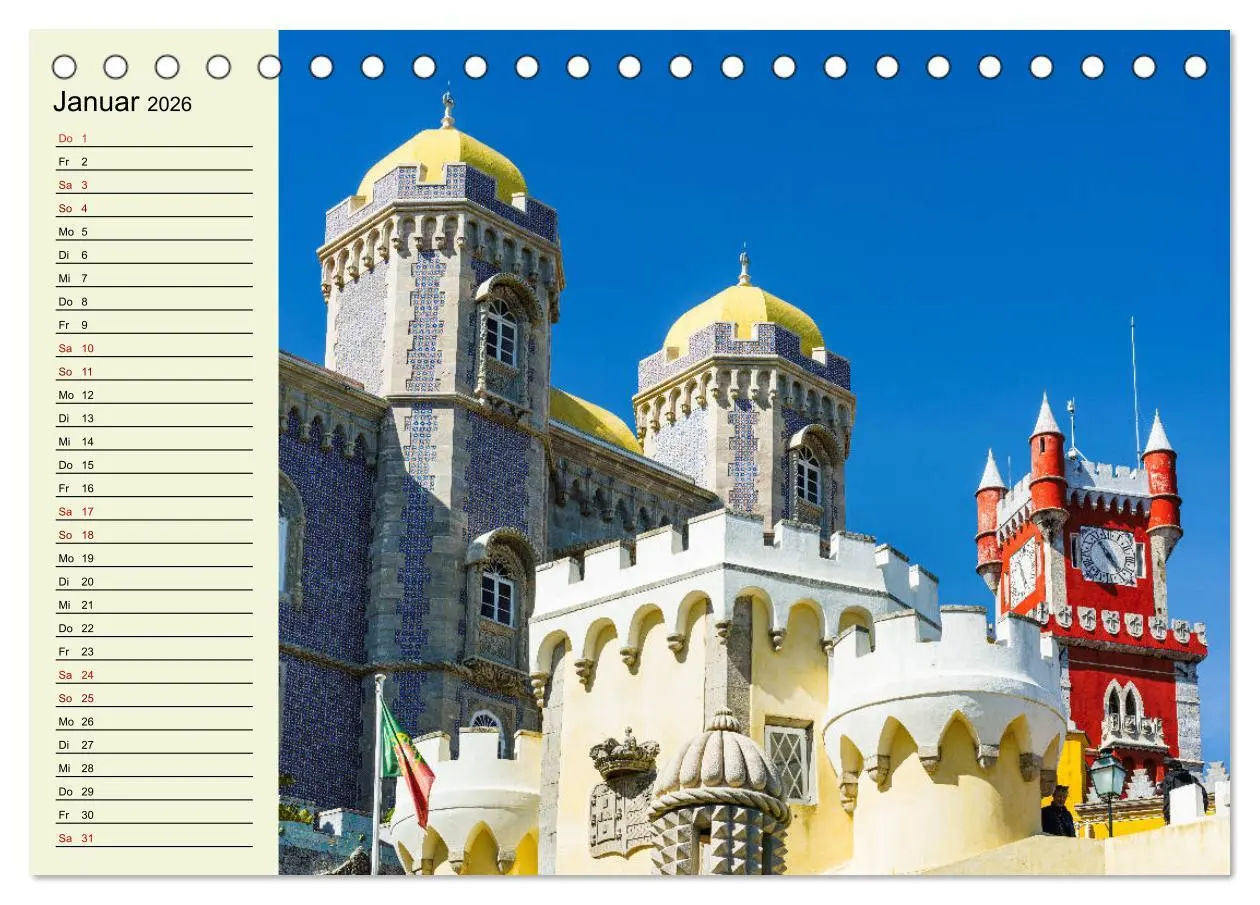 Bild: 9783457693865 | Romantisches Portugal (Tischkalender 2026 DIN A5 quer), CALVENDO...