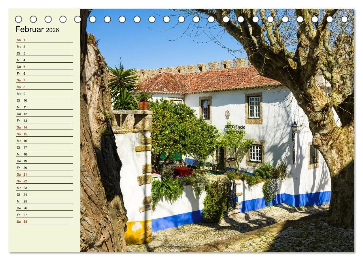 Bild: 9783457693865 | Romantisches Portugal (Tischkalender 2026 DIN A5 quer), CALVENDO...