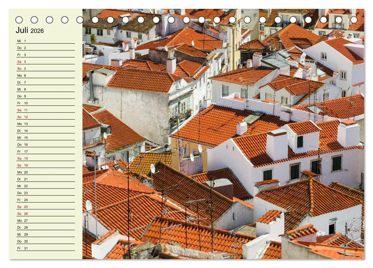Bild: 9783457693865 | Romantisches Portugal (Tischkalender 2026 DIN A5 quer), CALVENDO...