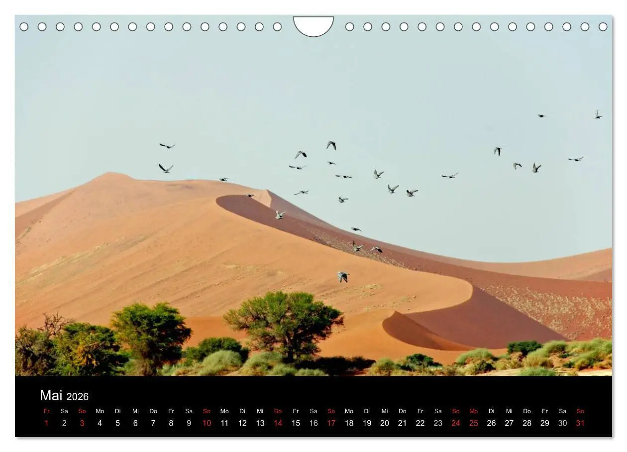 Bild: 9783516163865 | Afrika (Wandkalender 2026 DIN A4 quer), CALVENDO Monatskalender | Ch