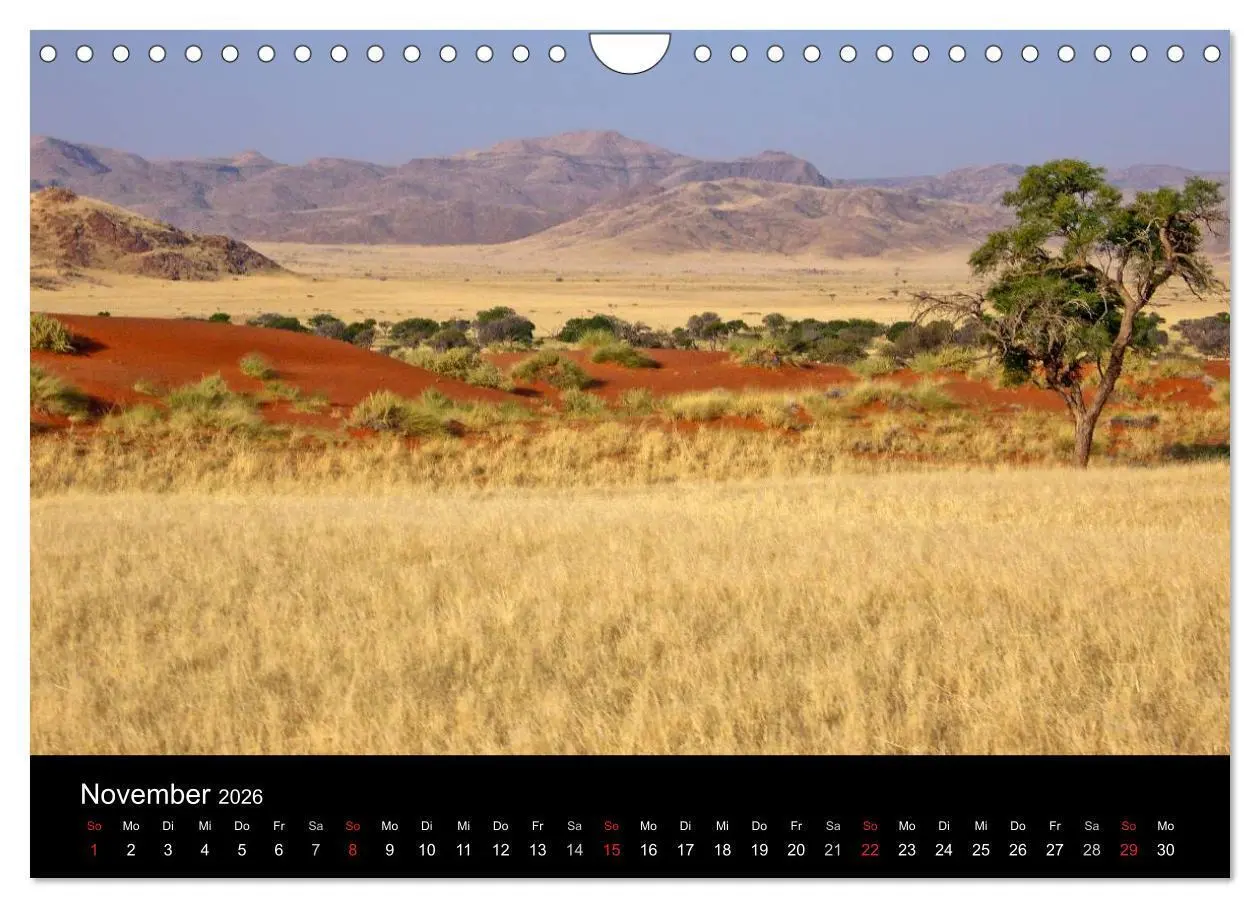 Bild: 9783516163865 | Afrika (Wandkalender 2026 DIN A4 quer), CALVENDO Monatskalender | Ch