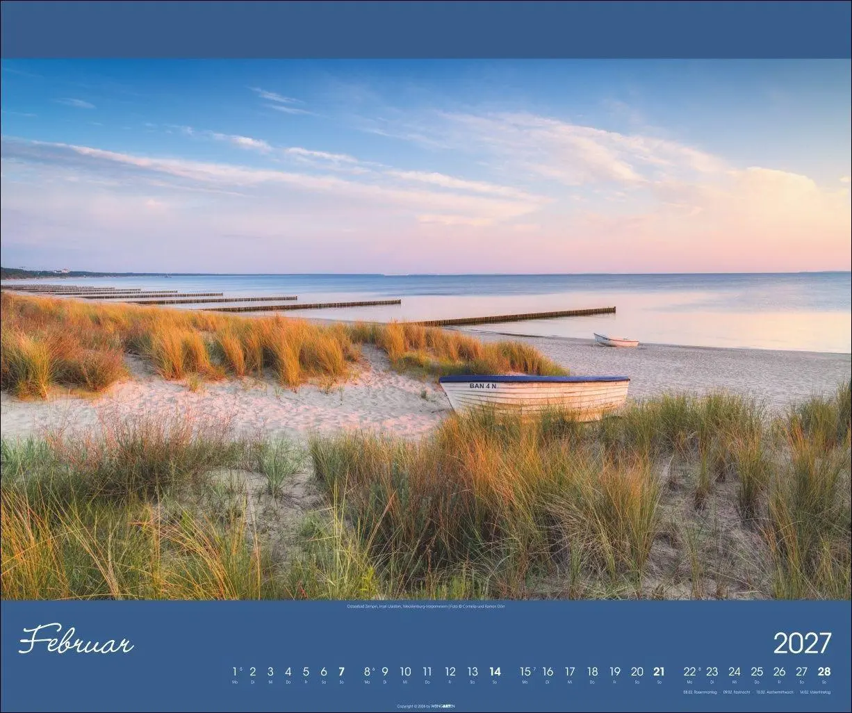 Bild: 9783839903865 | Ostsee Kalender 2027 | Cornelia Dörr | Kalender | Spiralbindung | 2027