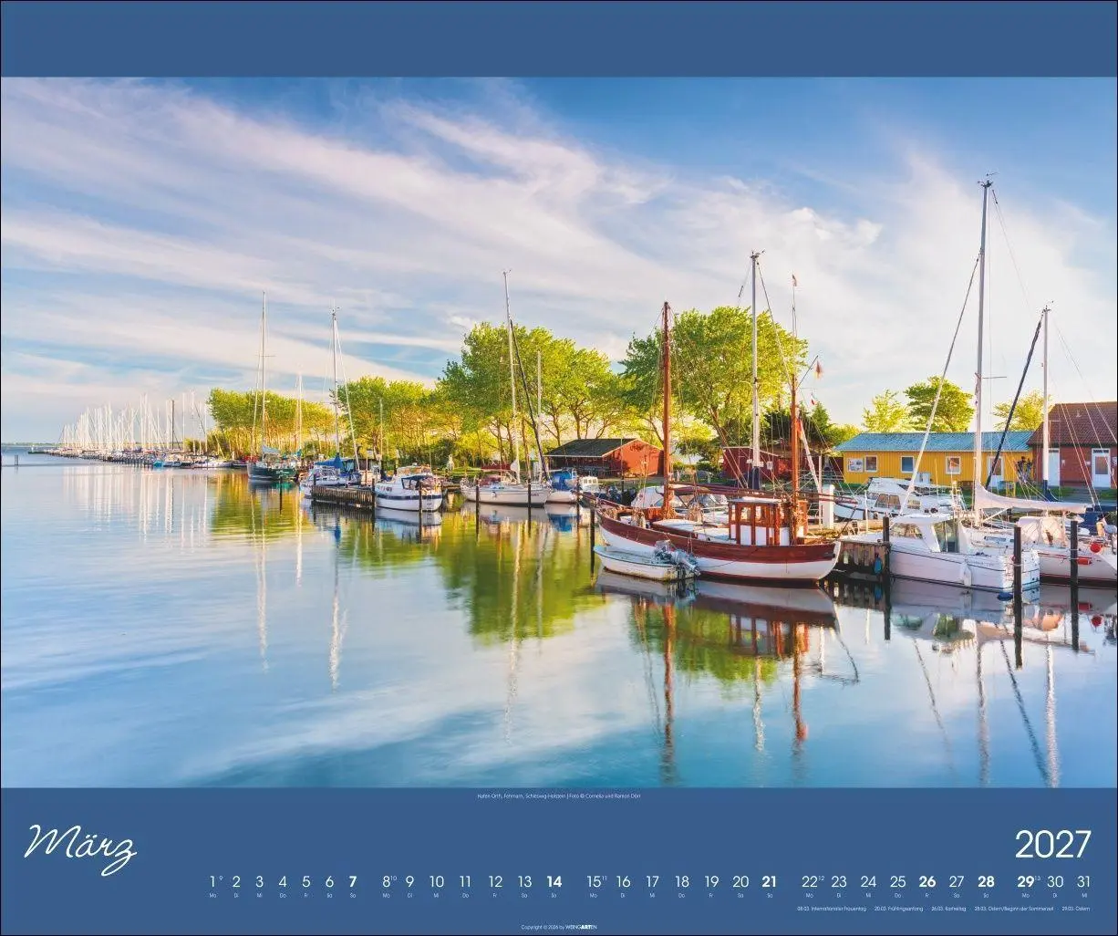 Bild: 9783839903865 | Ostsee Kalender 2027 | Cornelia Dörr | Kalender | Spiralbindung | 2027