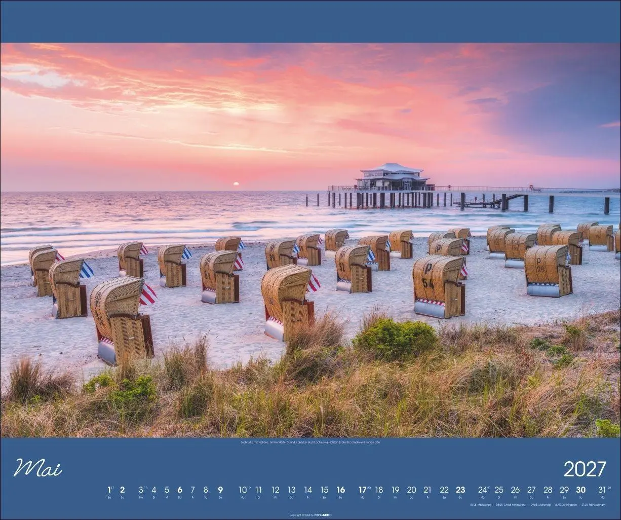 Bild: 9783839903865 | Ostsee Kalender 2027 | Cornelia Dörr | Kalender | Spiralbindung | 2027