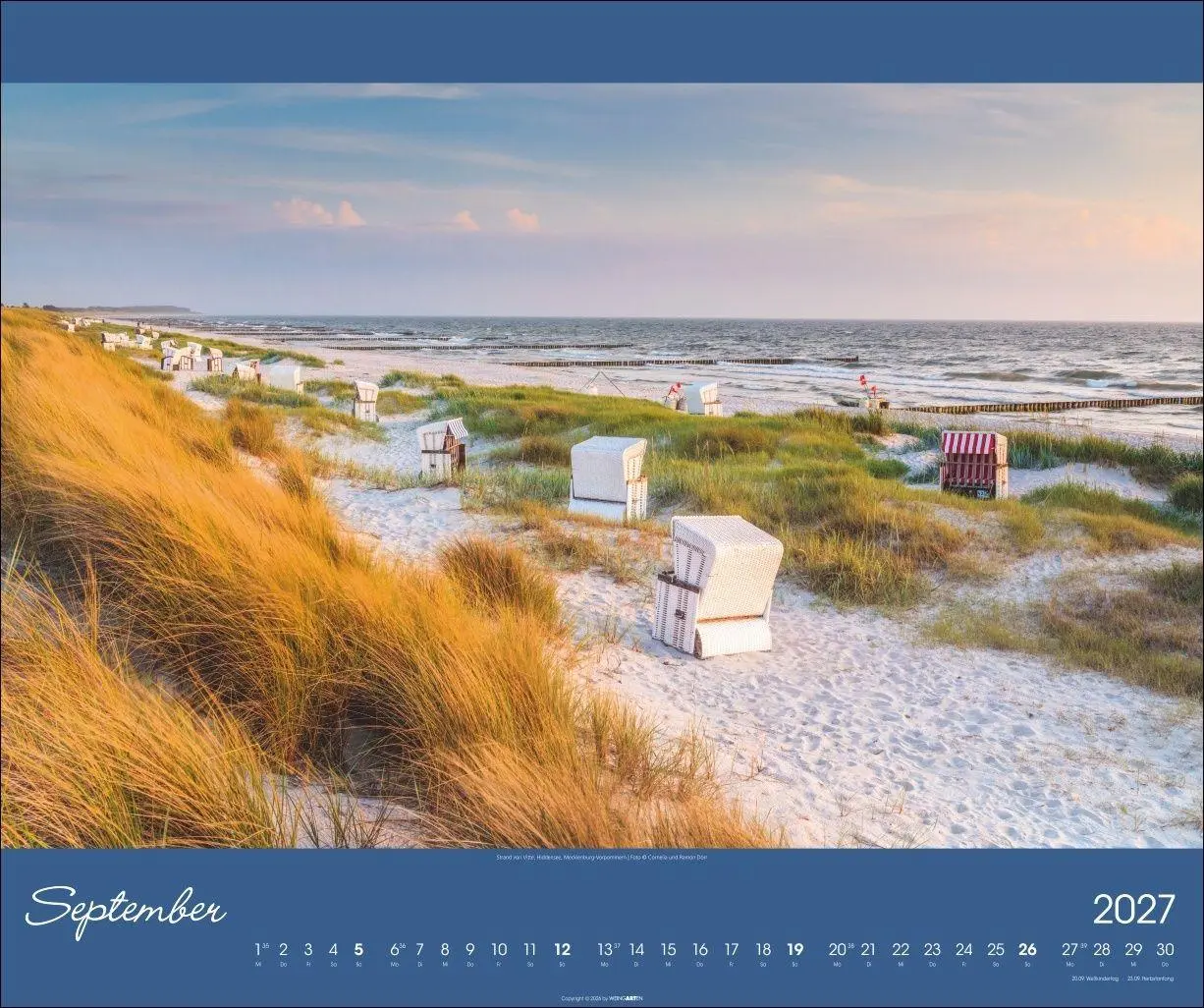 Bild: 9783839903865 | Ostsee Kalender 2027 | Cornelia Dörr | Kalender | Spiralbindung | 2027